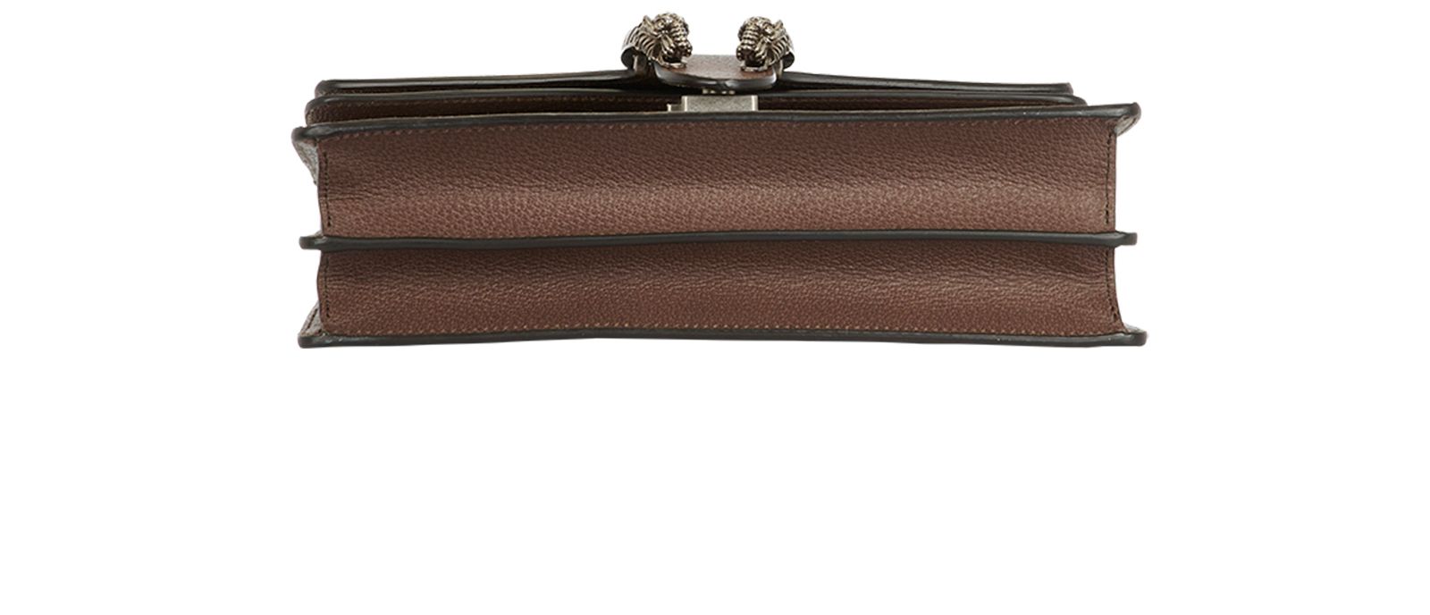 Dionysus Top Handle Bag, &pound;1,400, Handbags, Brown, Coated Canvas/Leather, Top view